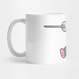 Mouse as Nurse with Syringe Mug